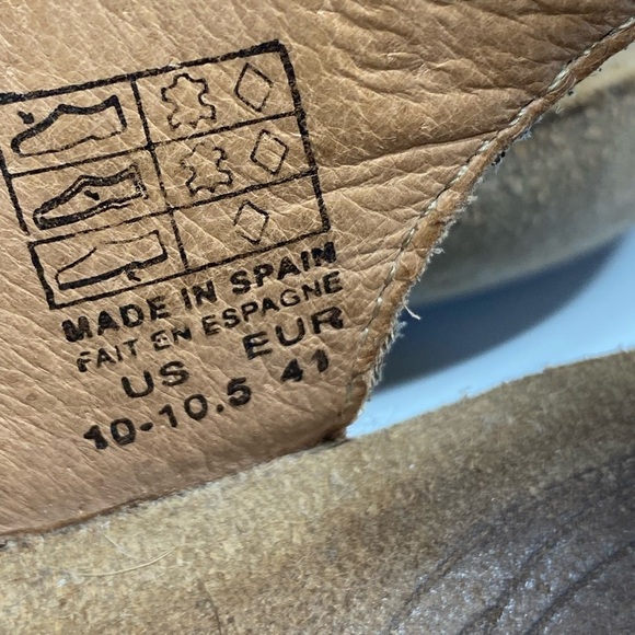 Taos Trulie Sandals Dark Gray Leather Size 10 Adjustable Strap Open Toe - Picture 5 of 5